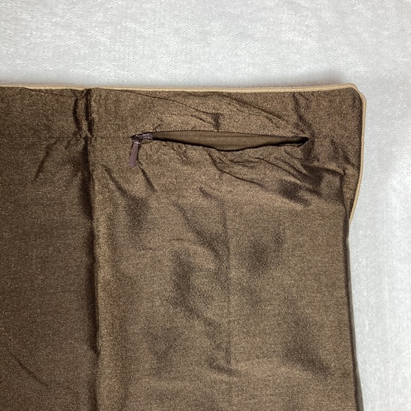 Hotel Collection Strata Standard Pillowsham Constructed Polyester Dk Brown - Picture 5 of 8